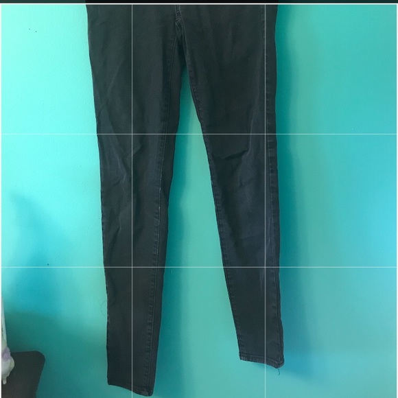 american eagle skinny jeggings jeans size 4 - Picture 3 of 3